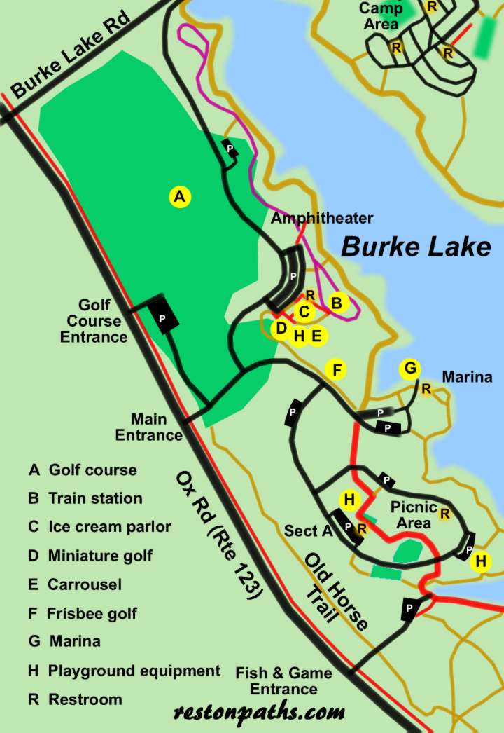 Burke Lake Park Play Areas