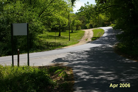 The trail crosses Lorton Road and follows the dirt trail on the other side. This marks the end of this section of the CCT.
