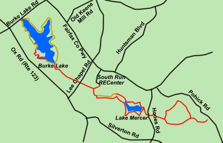 Click on the any trail to view detailed map.